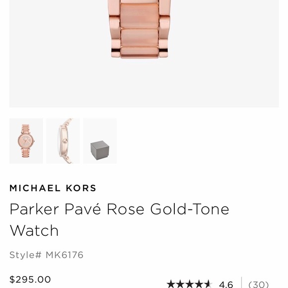 💕 MK ROSE GOLD WATCH 💕 - Picture 5 of 5